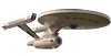Starship Enterprise on its way to San Francisco Starship Enterprise on its way to San Francisco
